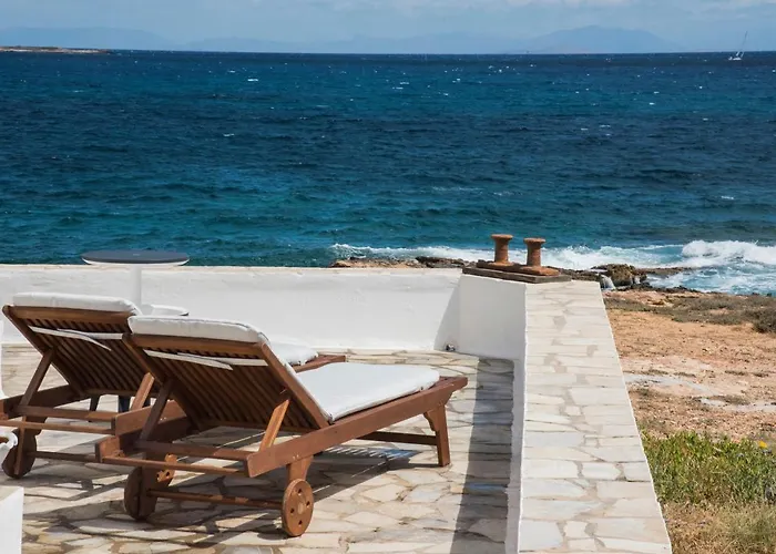 Kyma Seafront Exceptional 2bd House In Dom wakacyjny Nausa