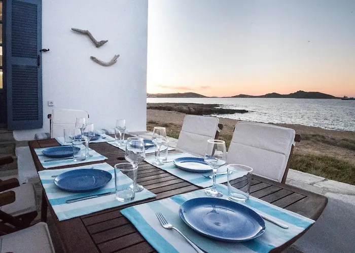 Kyma Seafront Exceptional 2bd House In Dom wakacyjny *