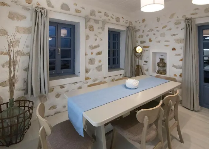 Kyma Seafront Exceptional 2bd House In Dom wakacyjny *