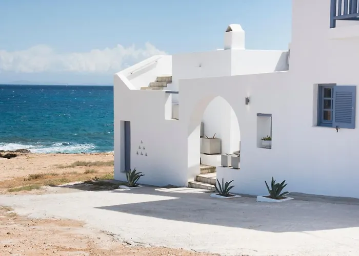 Kyma Seafront Exceptional 2bd House In Сasa de vacaciones *