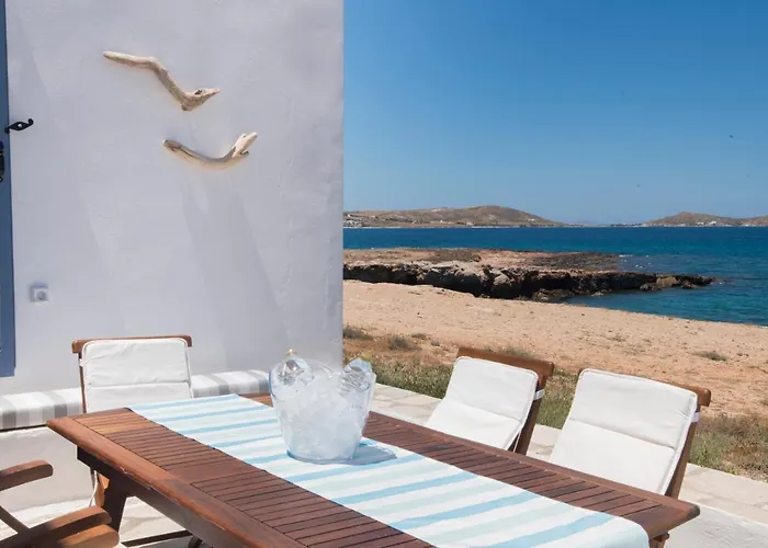 Сasa de vacaciones Kyma Seafront Exceptional 2bd House In Naousa (Paros)