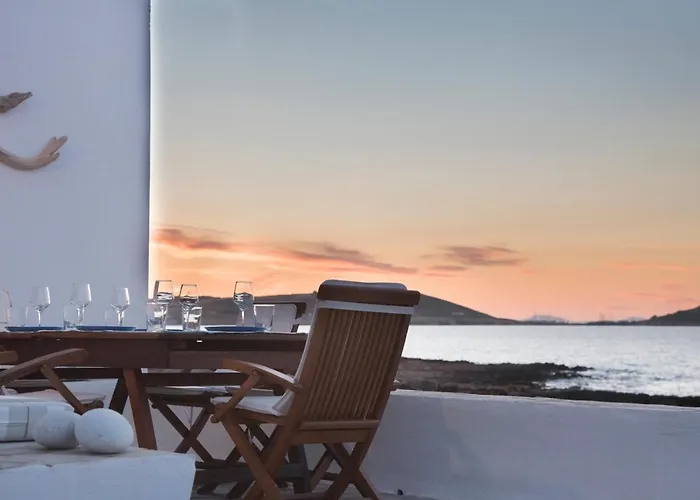 Сasa de vacaciones Kyma Seafront Exceptional 2bd House In Naousa (Paros)